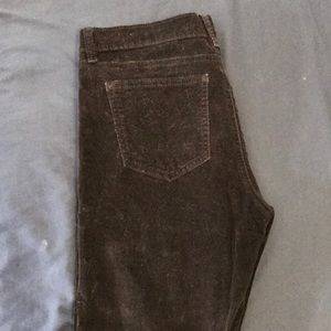 Joe fresh slim fit suede jeans